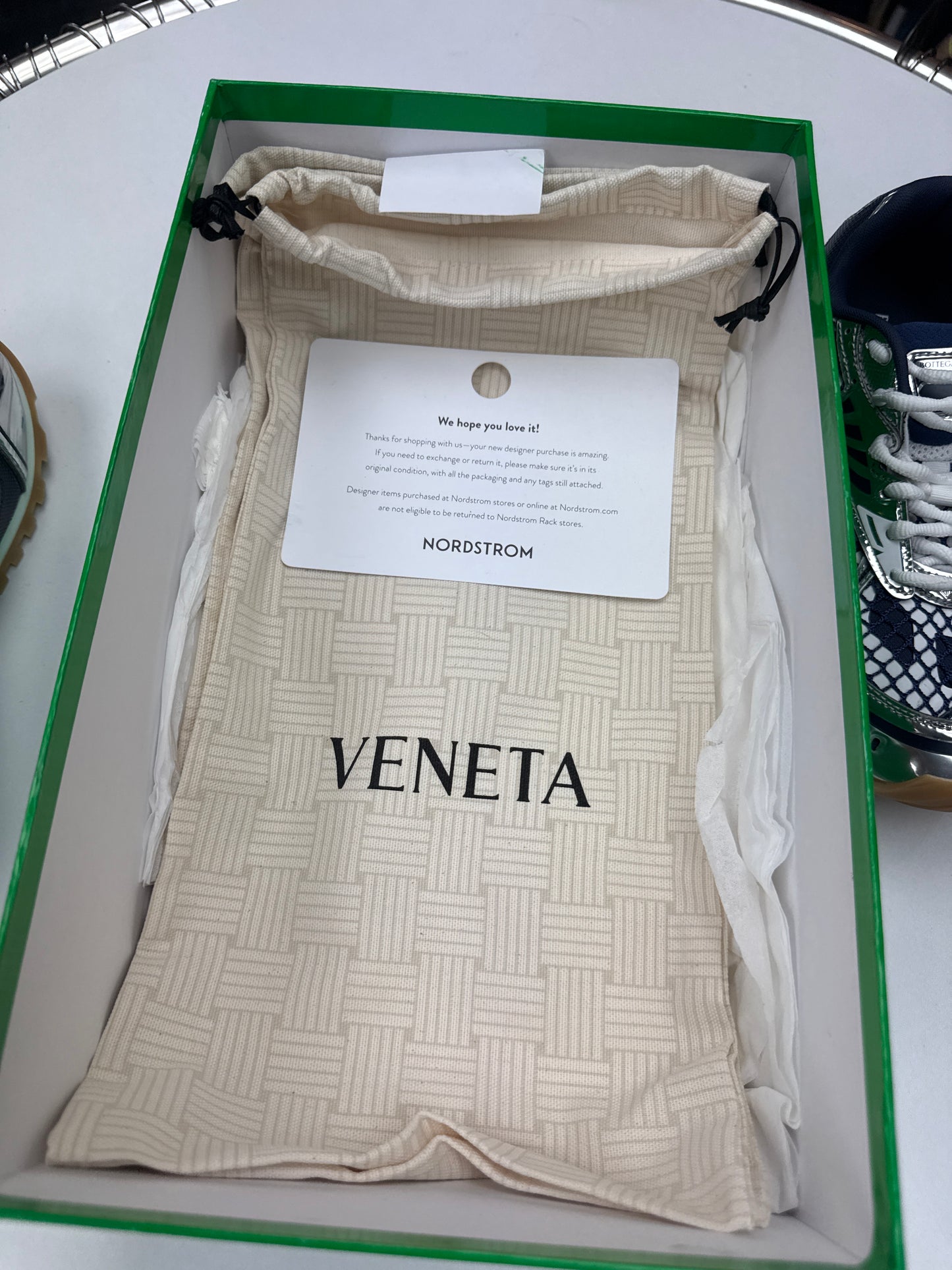 Preowned Bottega Veneta Orbit Sneakers