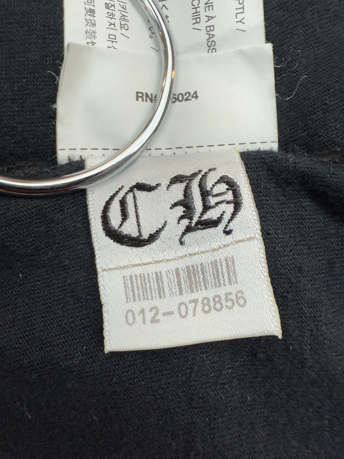 Chrome Hearts Neck Logo Longsleeve