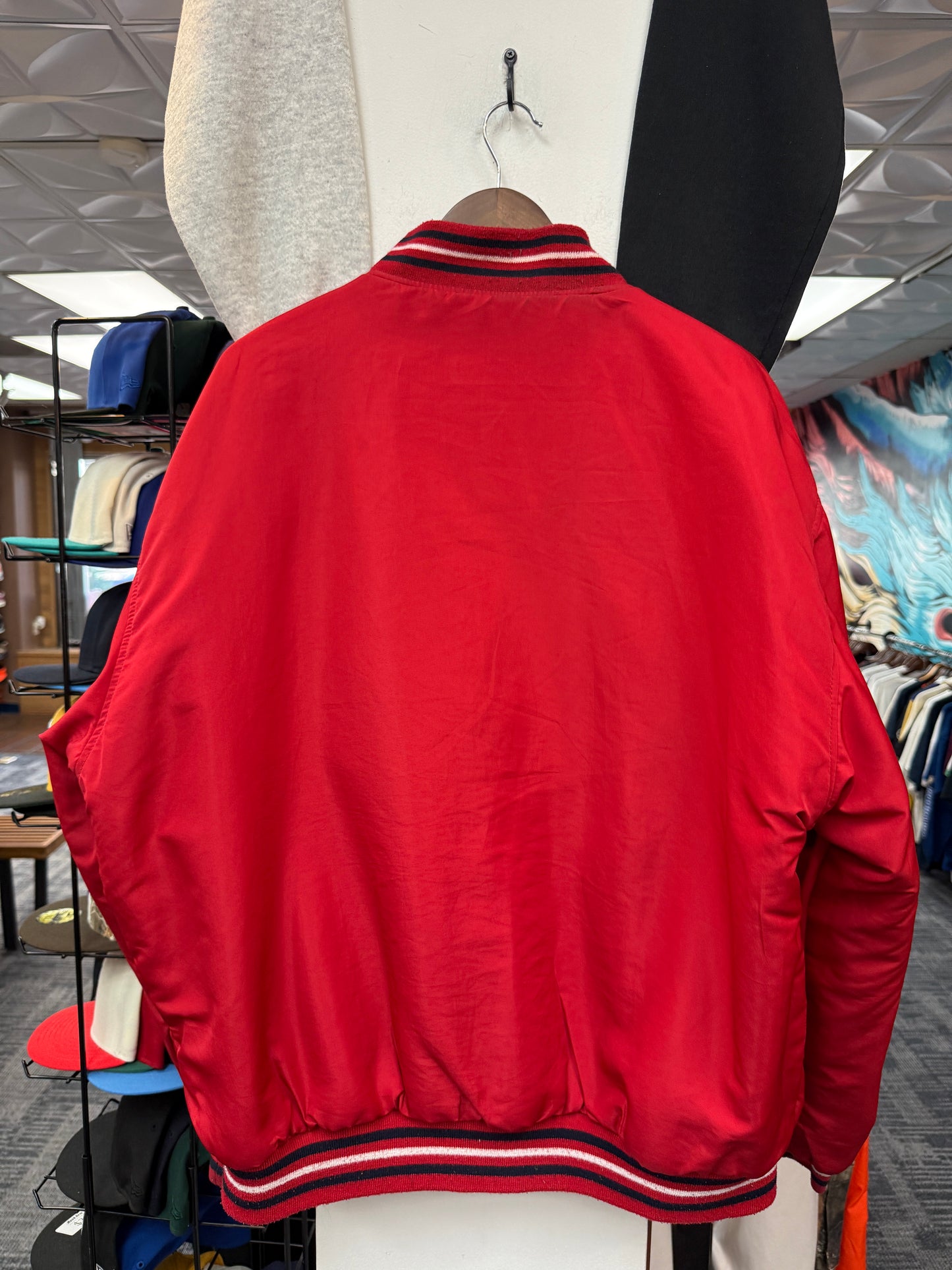 Vintage Cardinals Reversible Jeff Hamilton Varsity Jacket