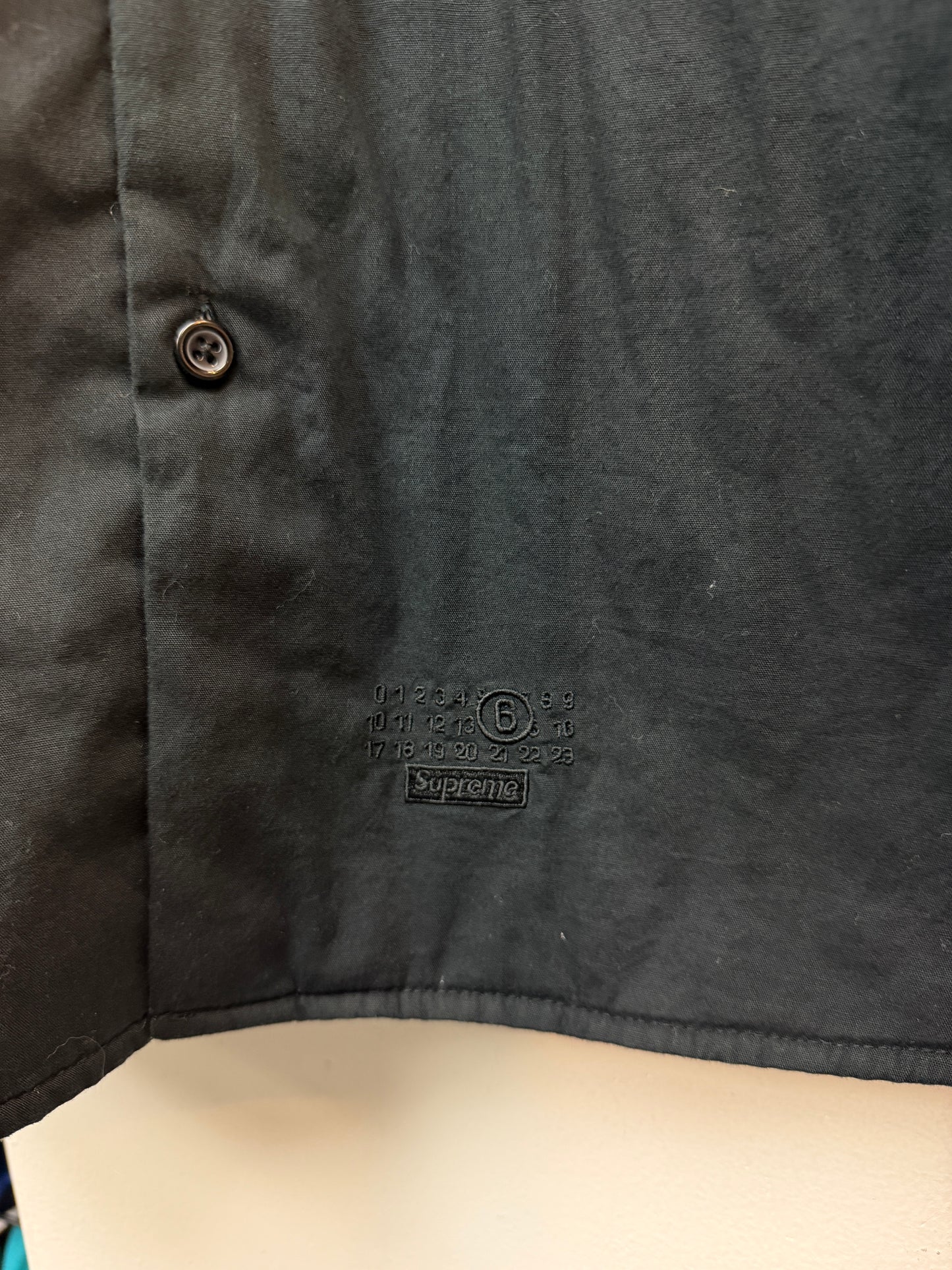Supreme MM6 ‘Black’ Maison Margiela Padded Shirt