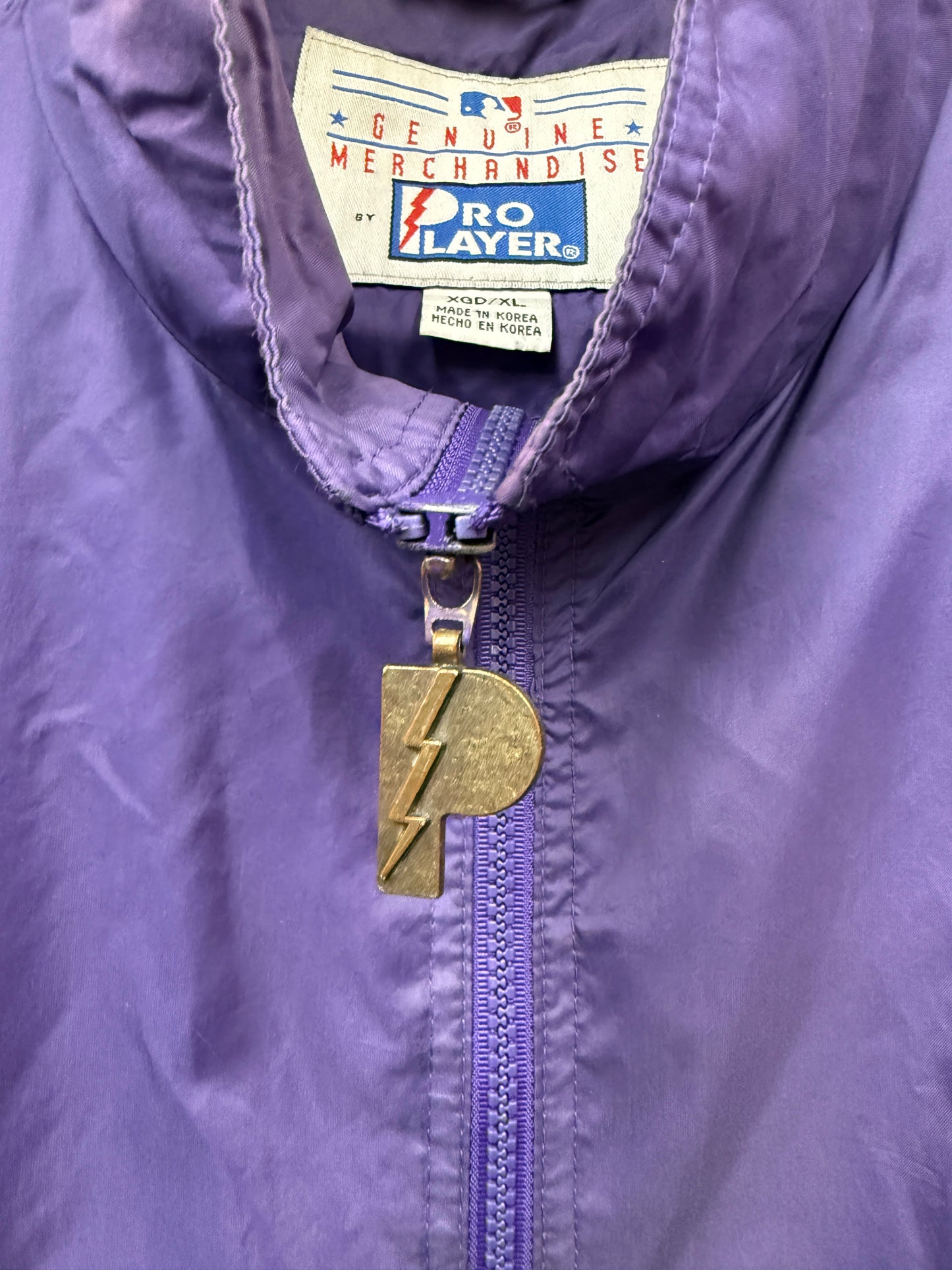 Vintage Pro Player Mariners Grape Windbreaker