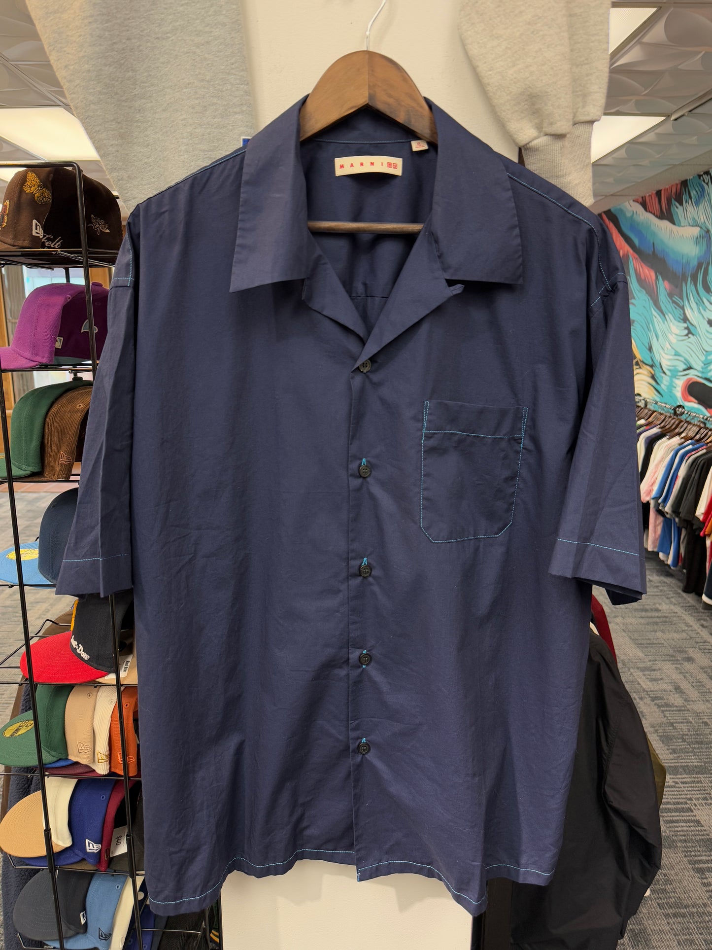Marni Uniqlo Button Up Shirt