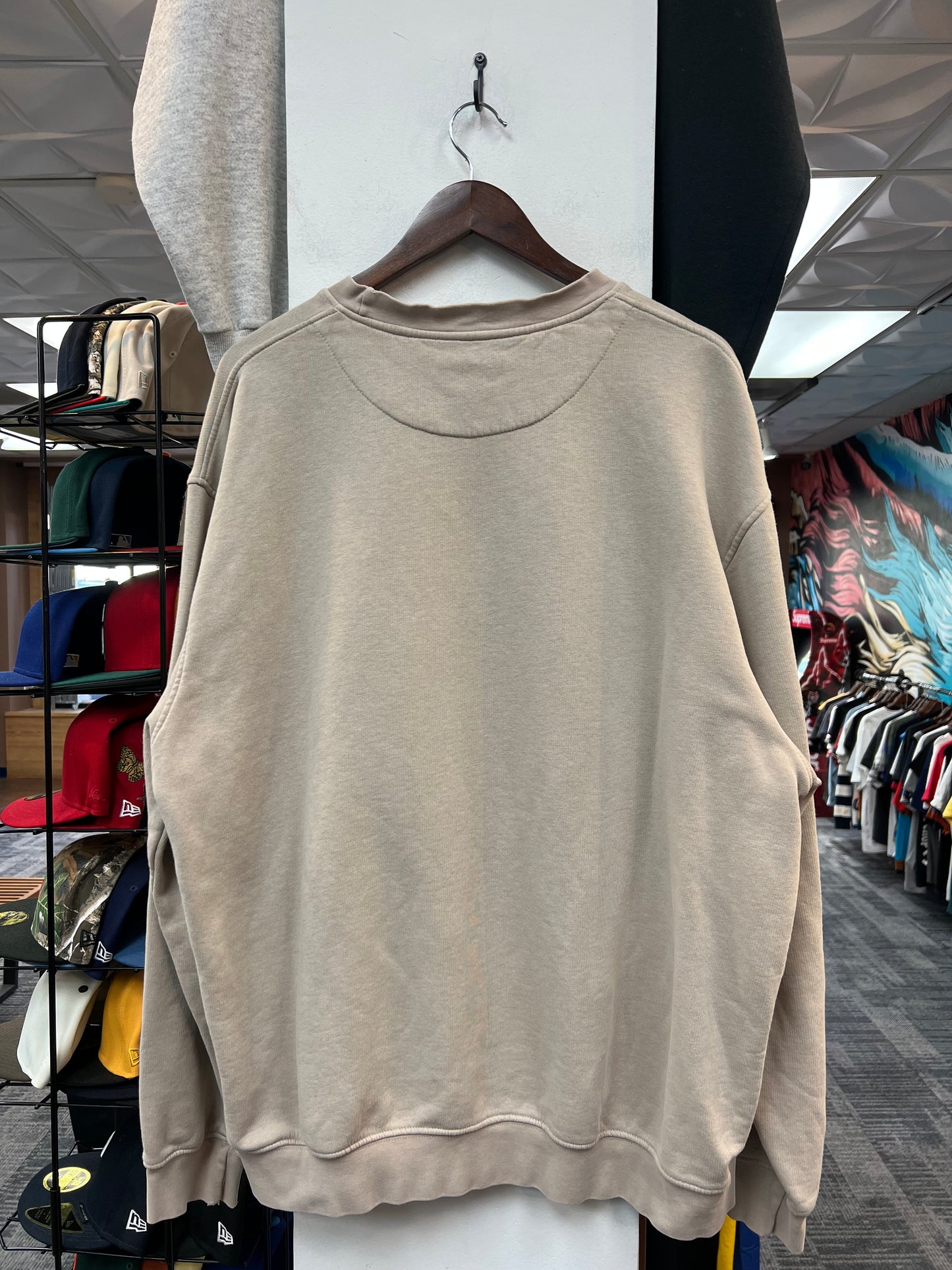 Y2K Nike Cream Crewneck
