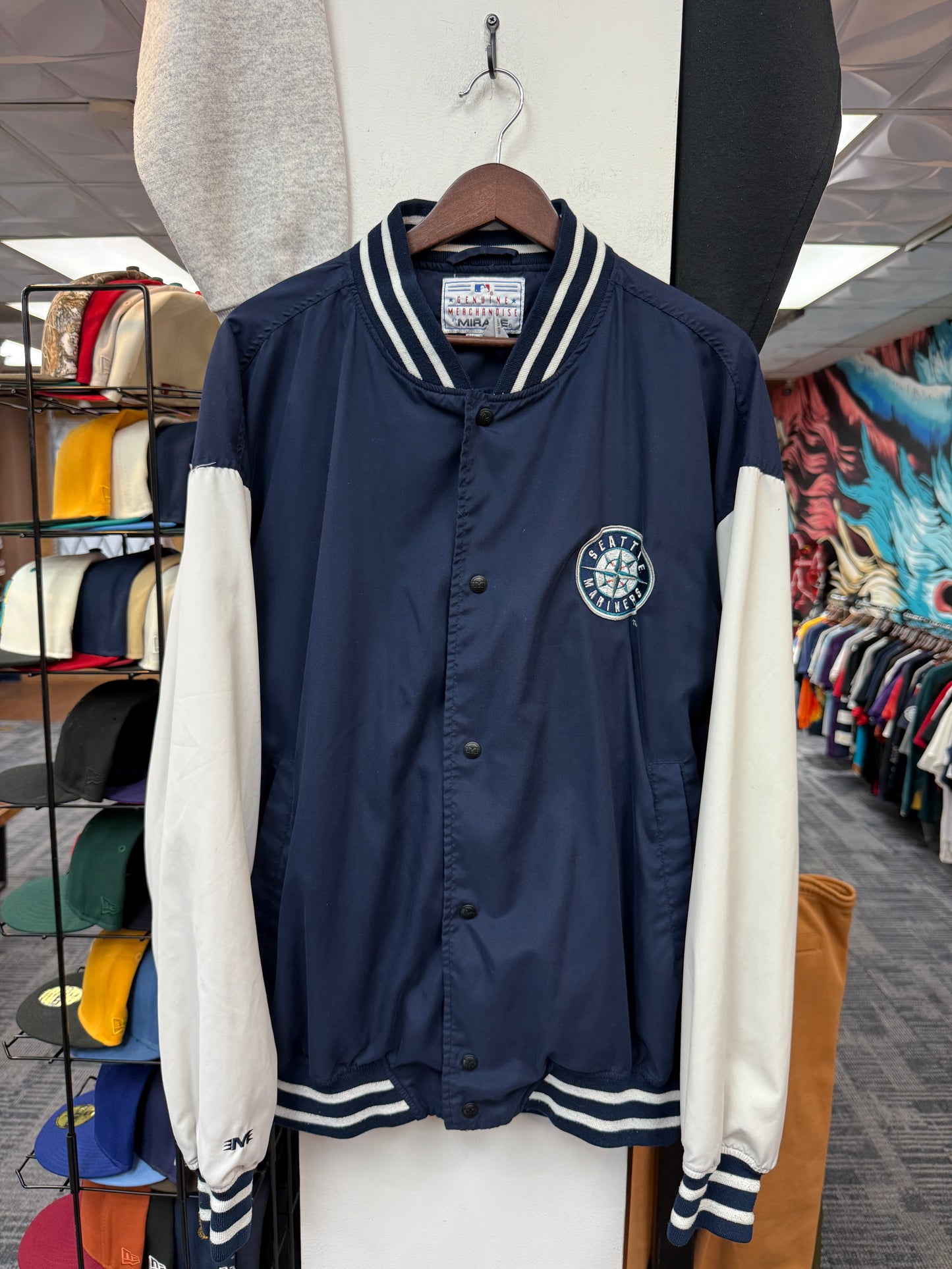 Vintage Mariners Varsity Jacket
