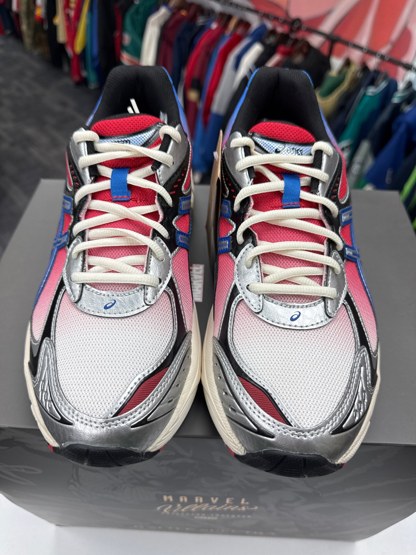 New Kith Asics Marvel Spider-Man/Venom Battle Spectra Pack