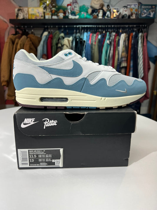 New Nike Air Max 1 Patta Waves Noise Aqua