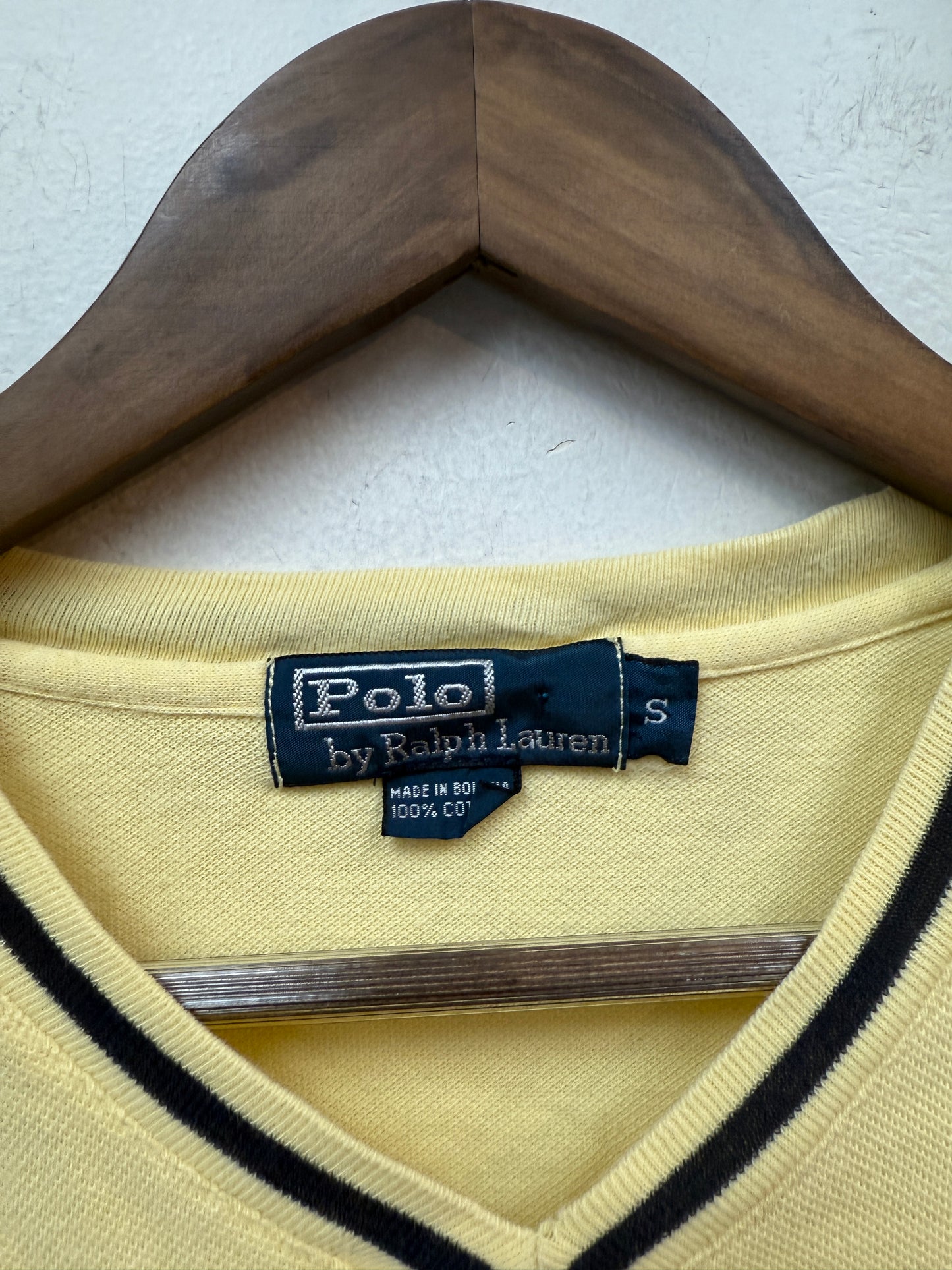 Polo Yellow V-Neck Tee