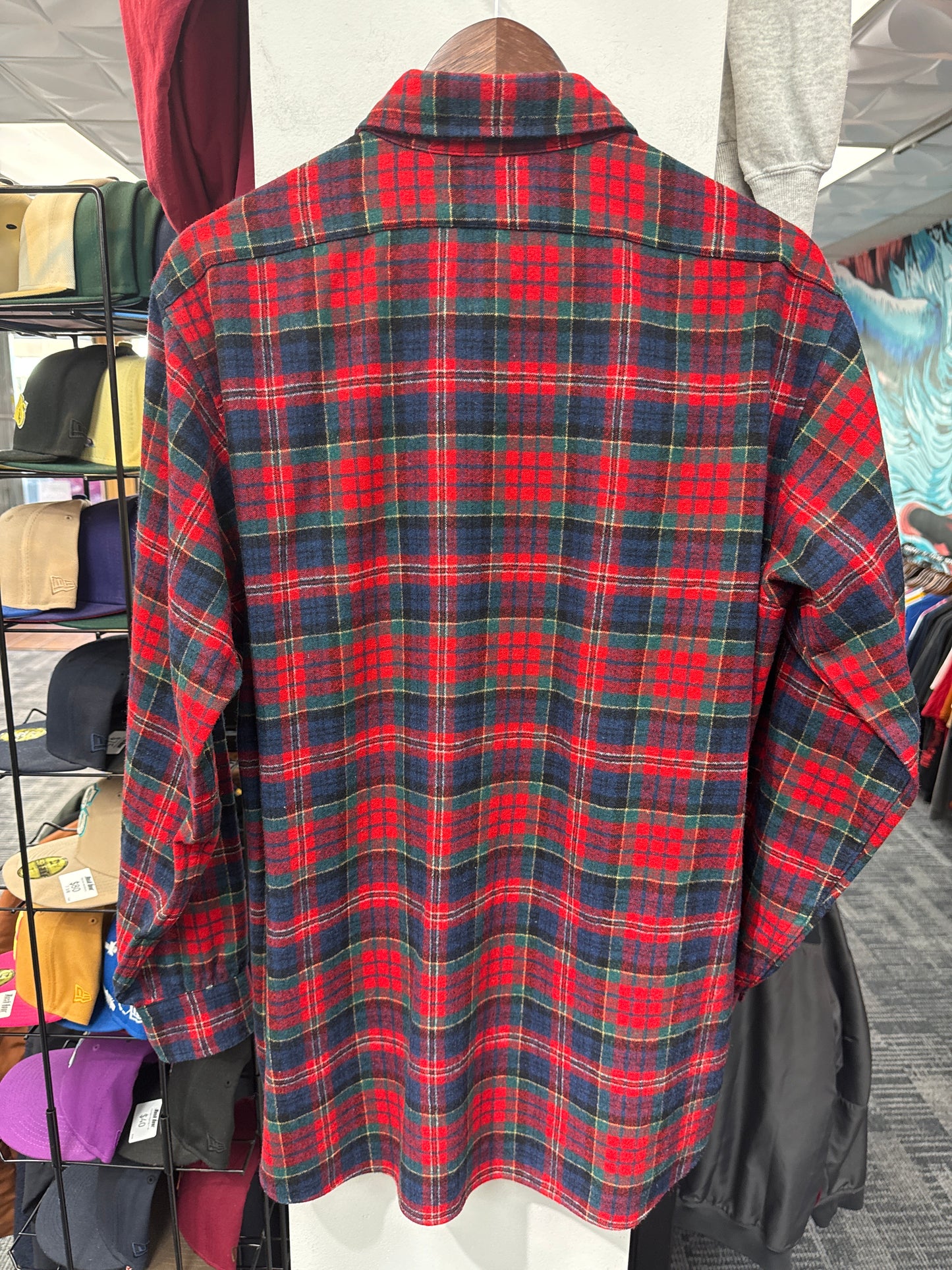 Pendleton Flannel Red/Green