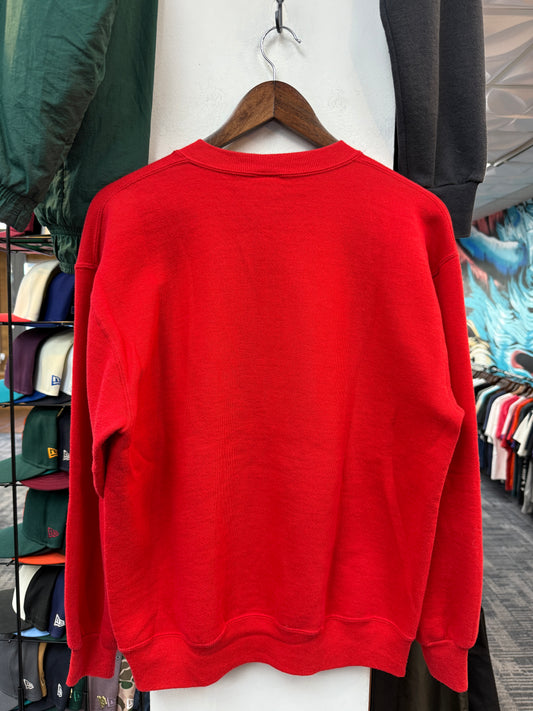 Vintage Nebraska Red Crew