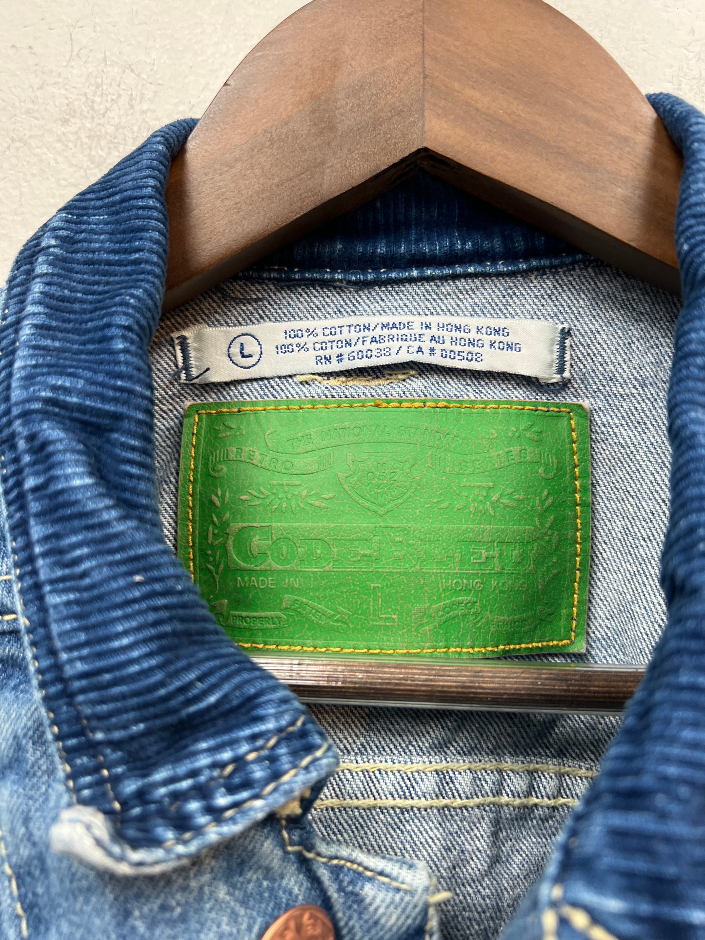 Vintage Code Bleu Denim Jacket