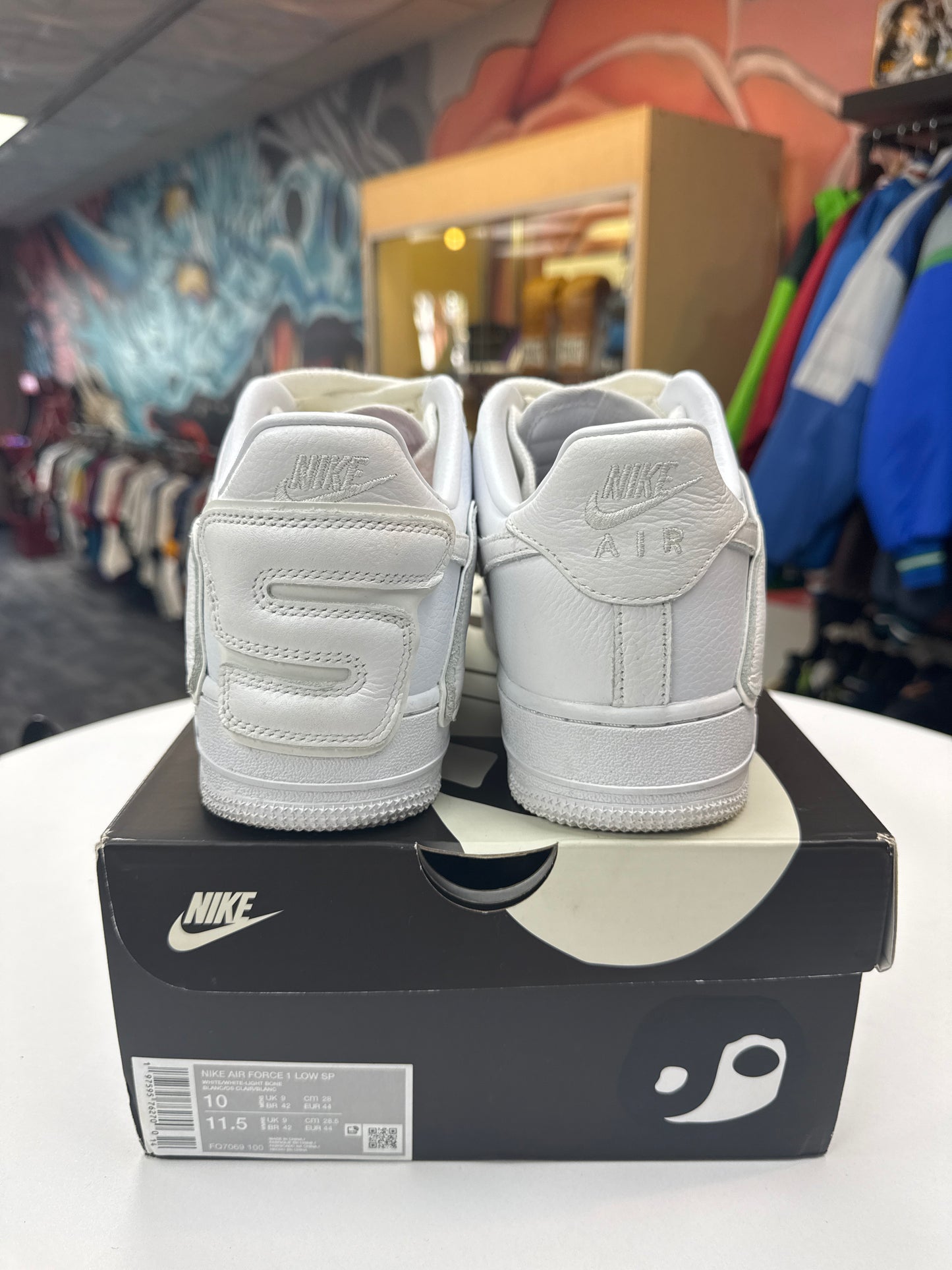 Preowned CPFM Nike AF1 White (2024)