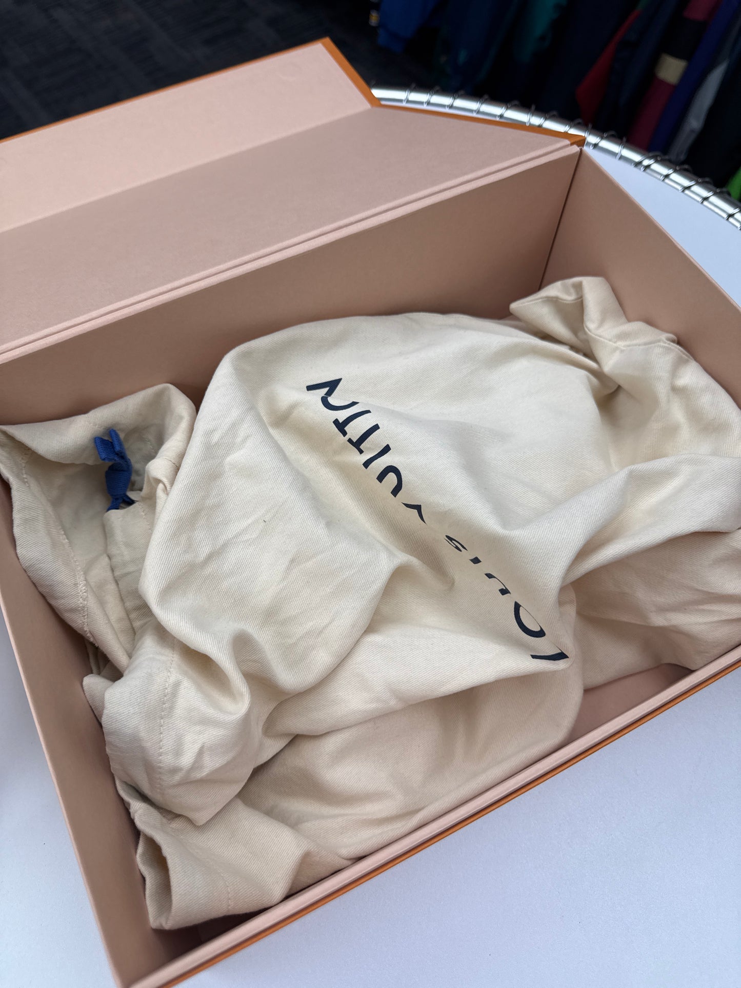 Preowned LV Damoflage Trainer
