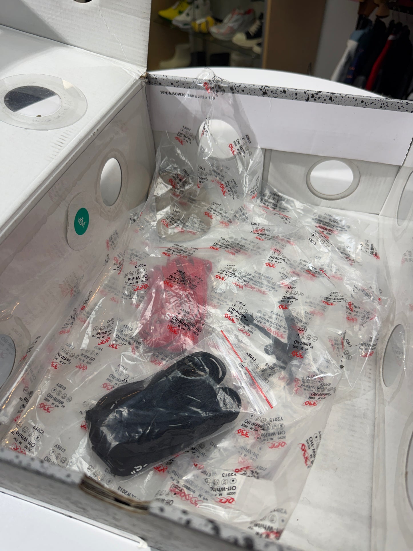 Preowned Sail Off-White Jordan 5