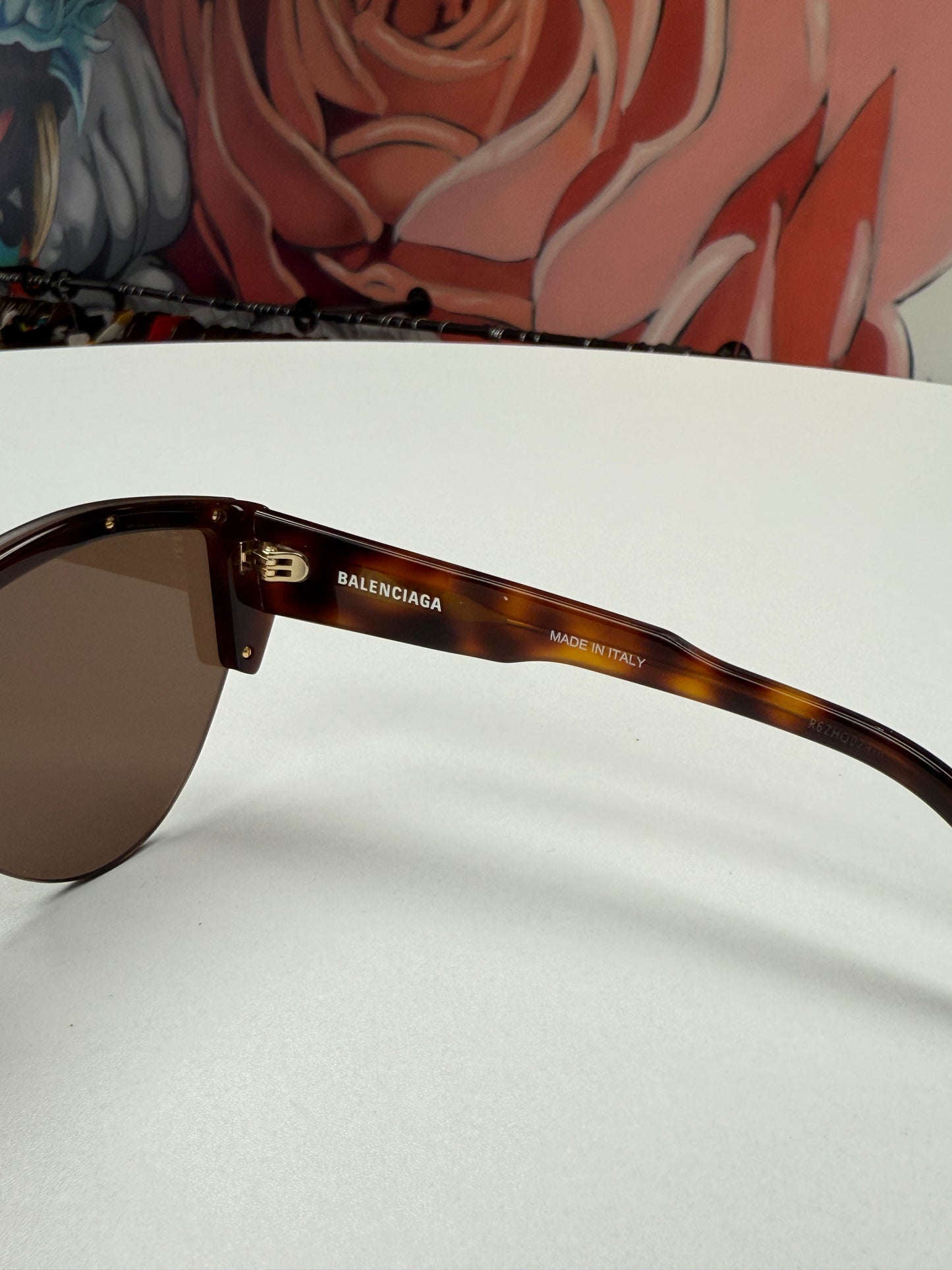 Balenciaga Cat Eye Tinted Sunglasses