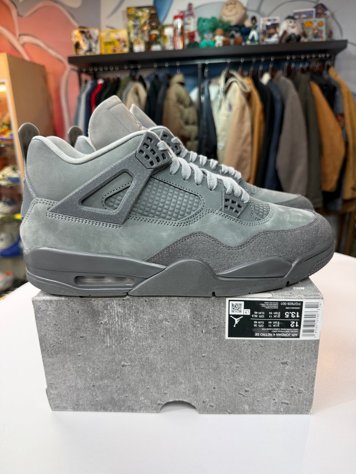 New Paris Olympics Wet Cement Jordan 4