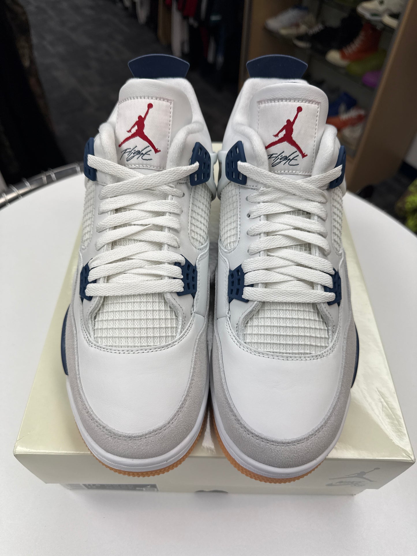 New SB Jordan 4 Navy