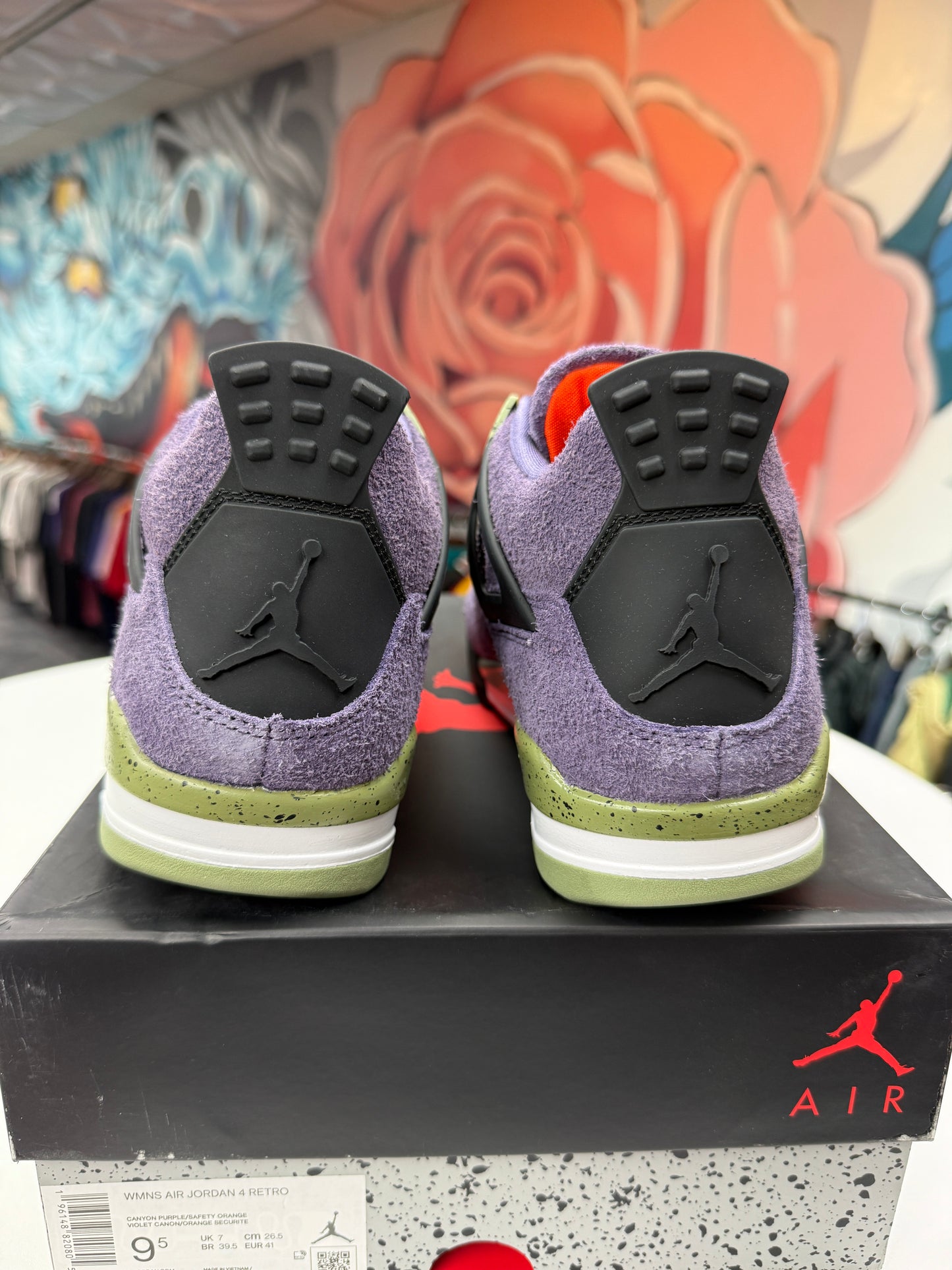 New Canyon Purple Jordan 4