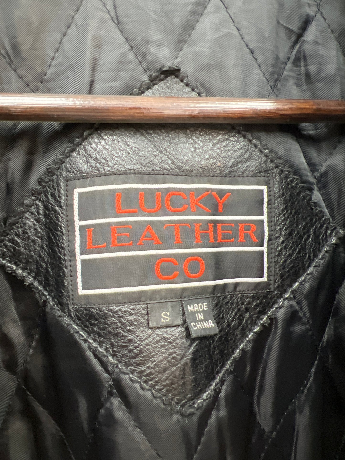 Vintage Full Zip Leather Jacket
