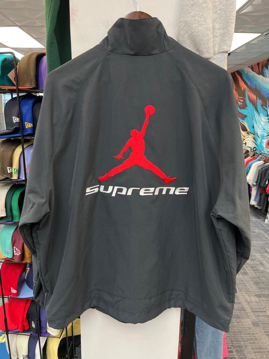 Supreme x Jordan Track Jacket Black