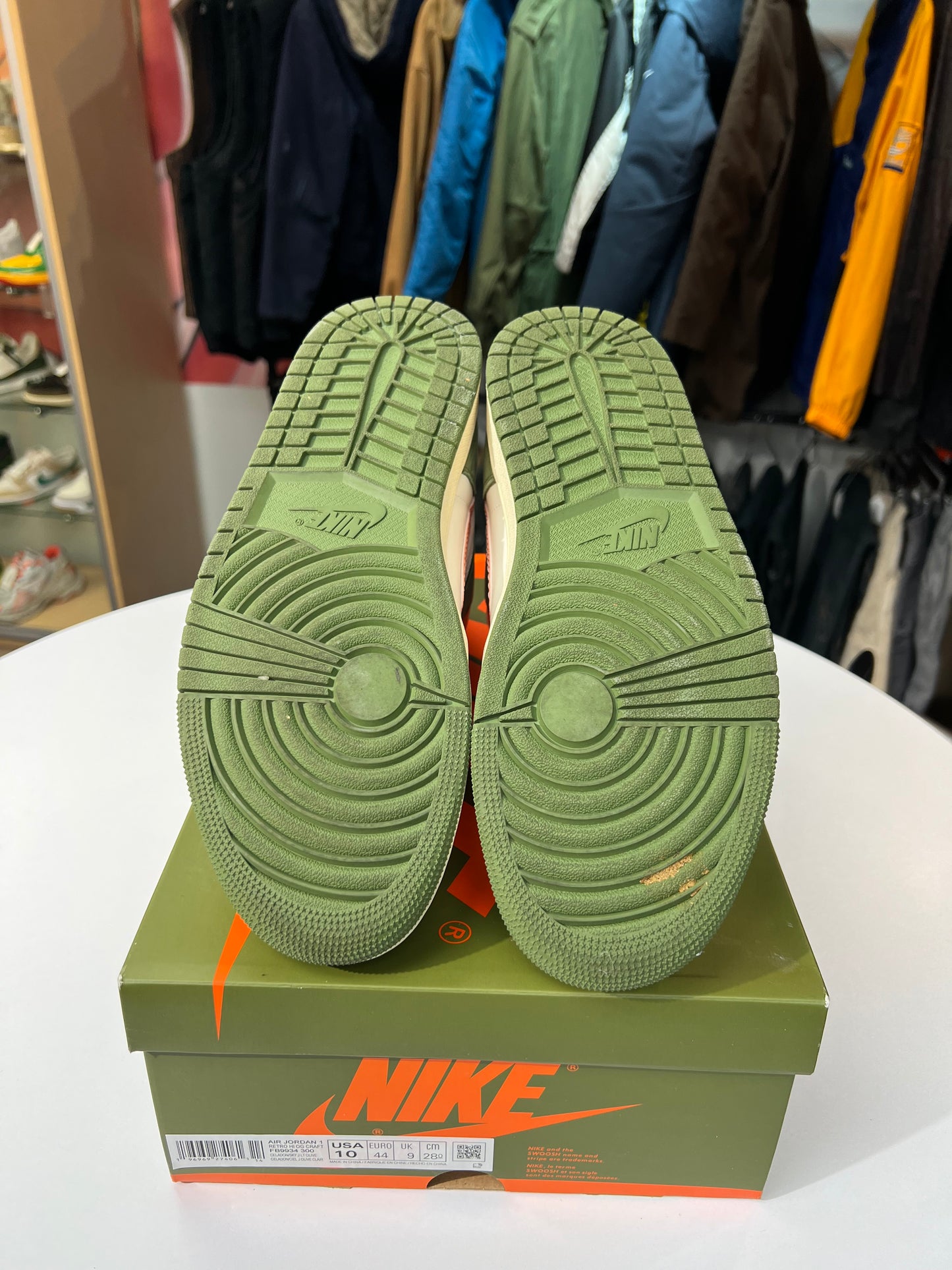 Preowned Jordan 1 High OG Craft Celadon