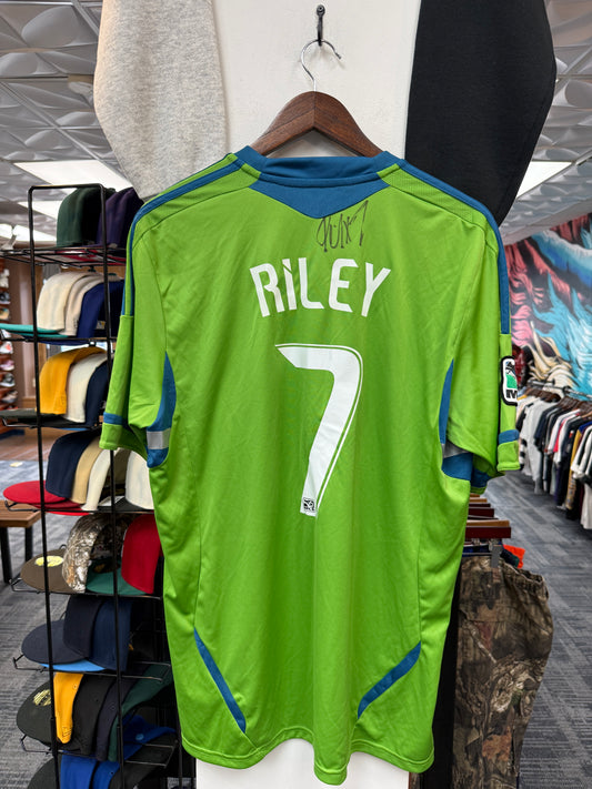 James Riley Signed Sounders Jersey