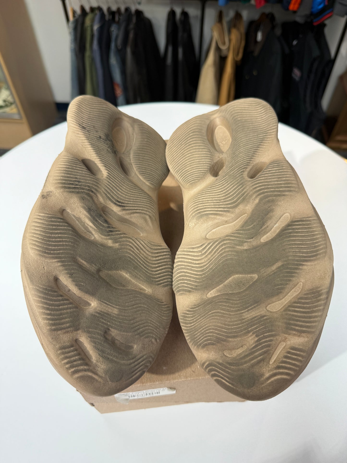 Preowned Ochre Yeezy Foam Rnnr