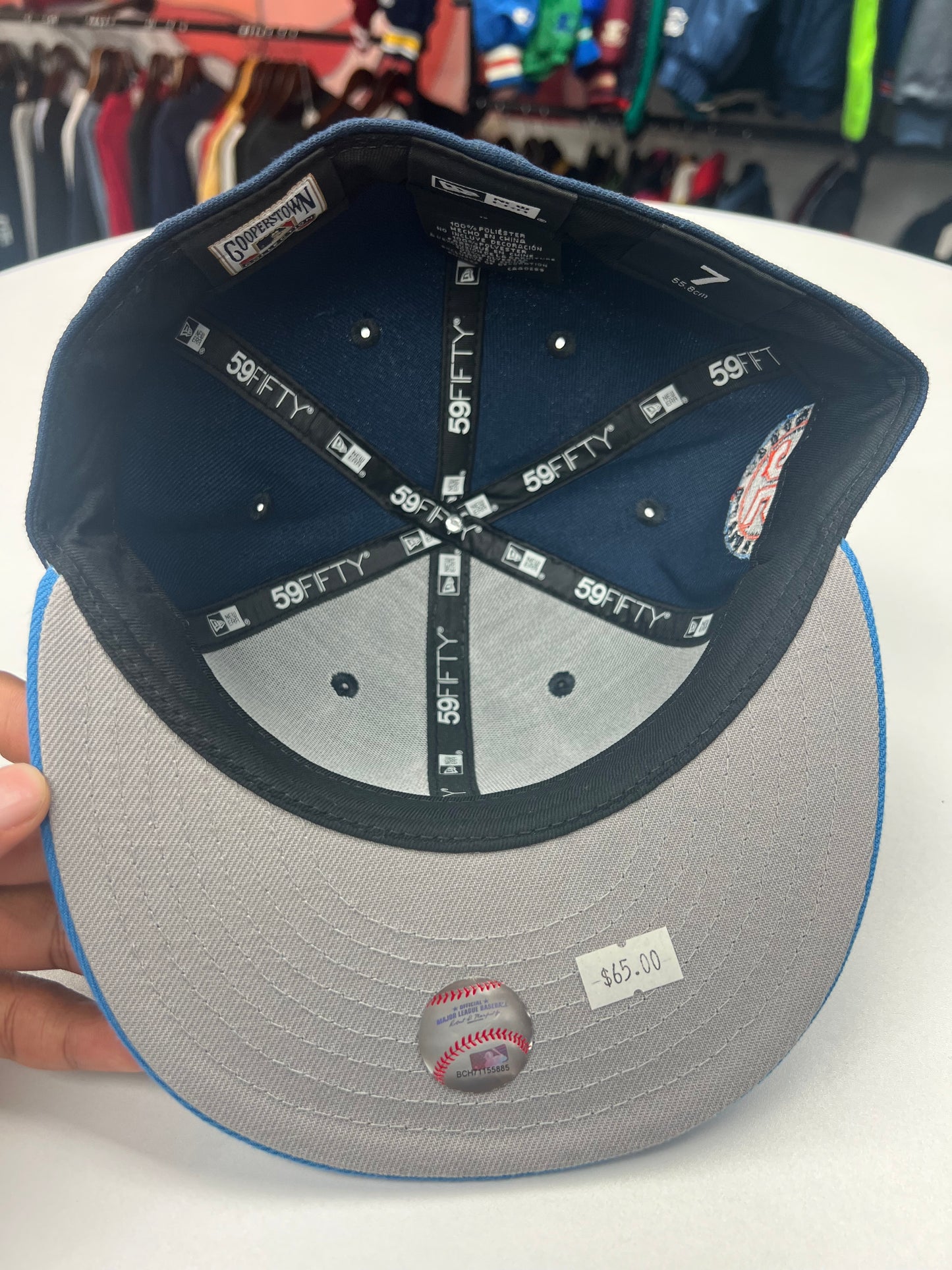Seattle Mariners Navy 35th Anniversary Fitted
