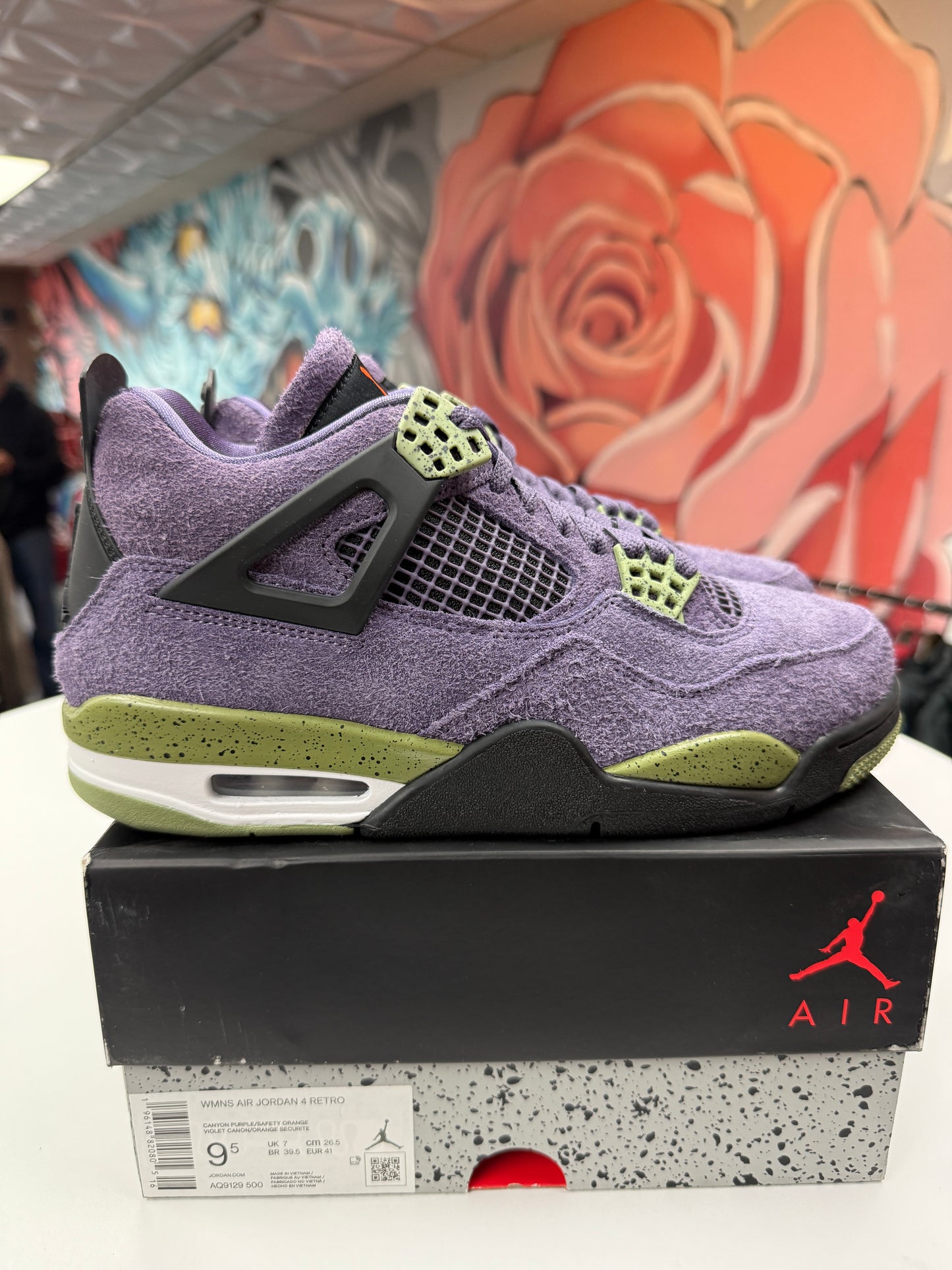 New Canyon Purple Jordan 4