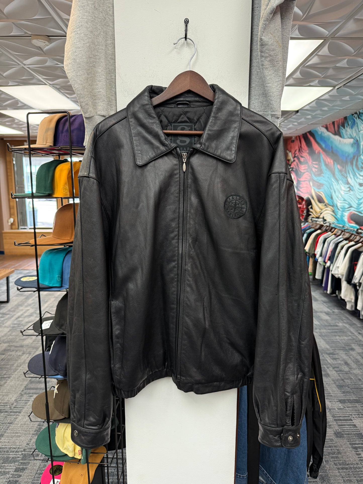 Vintage Mariners Leather Jacket