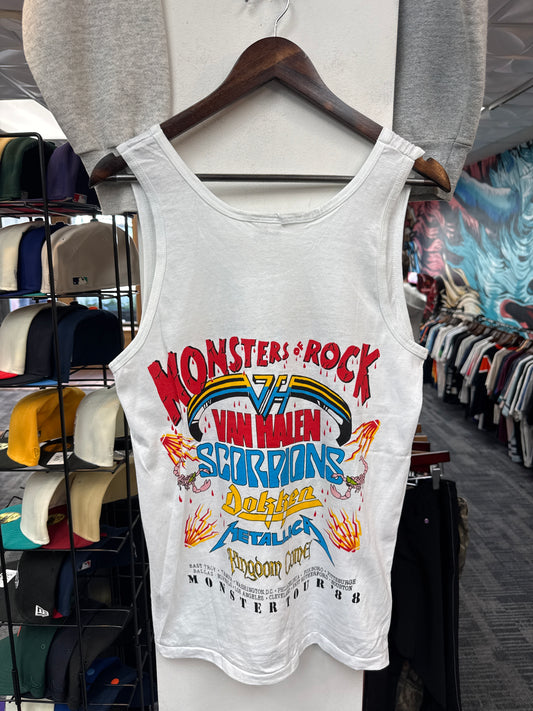 Vintage 1988 Monsters of Rock Tour Tank Top