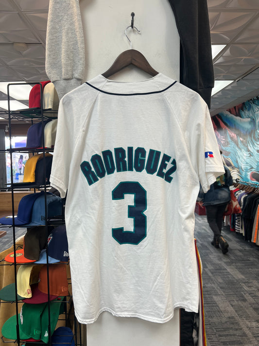 Vintage Alex Rodriguez Mariners Jersey