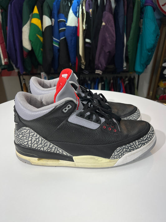 Preowned Jordan 3 Retro Cement 2001