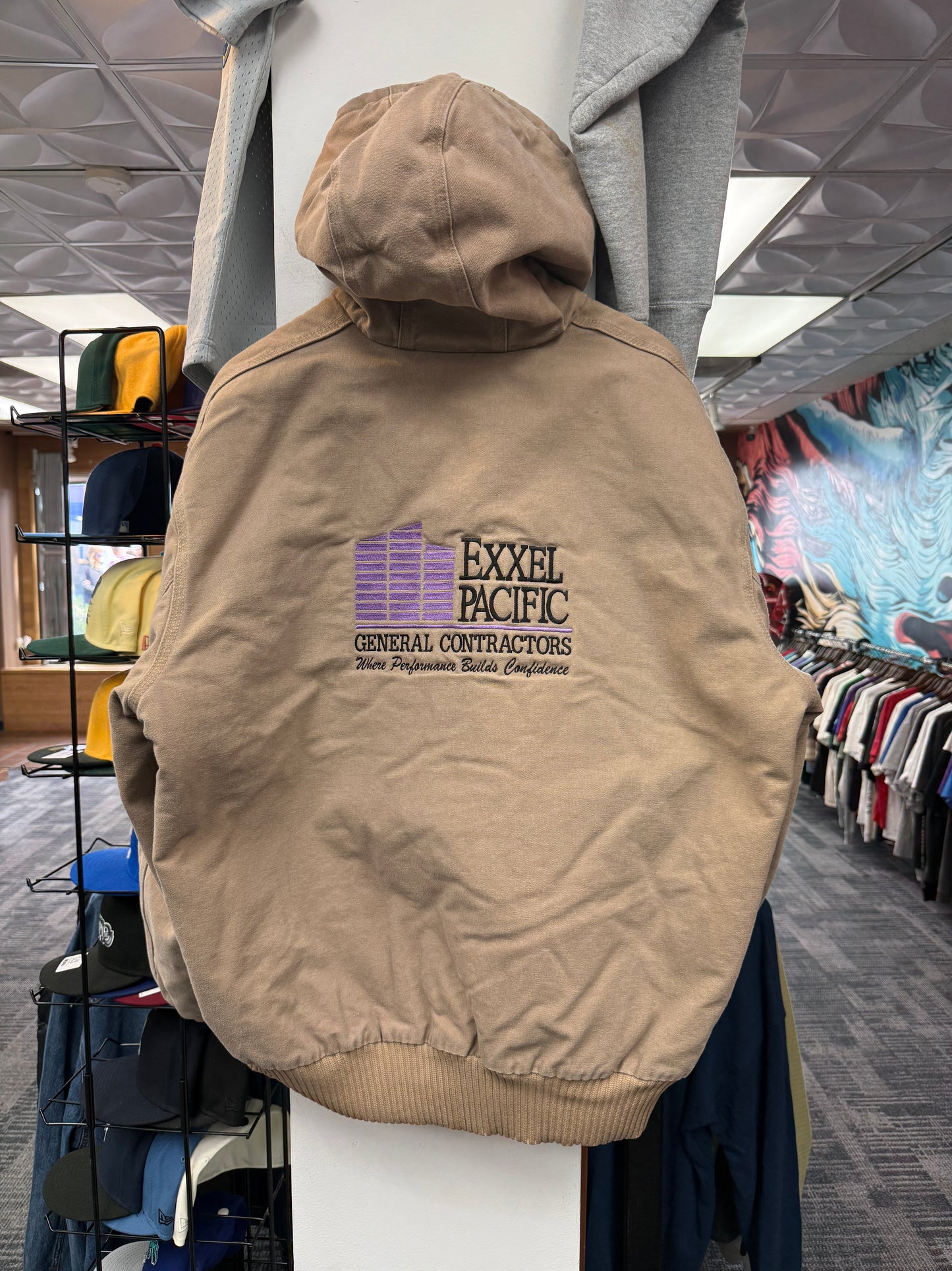 Vintage Carhartt Exxel Hooded Jacket