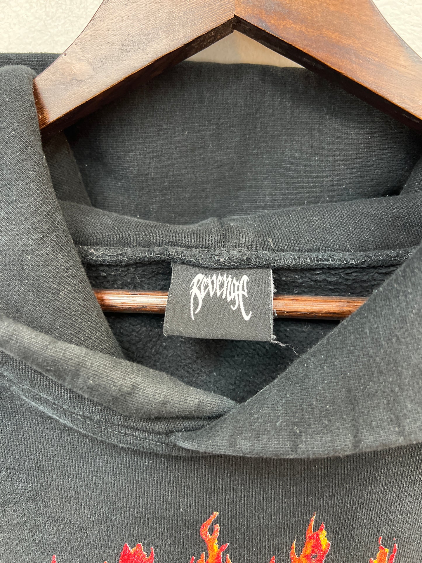 Revenge Black Inferno Hoodie