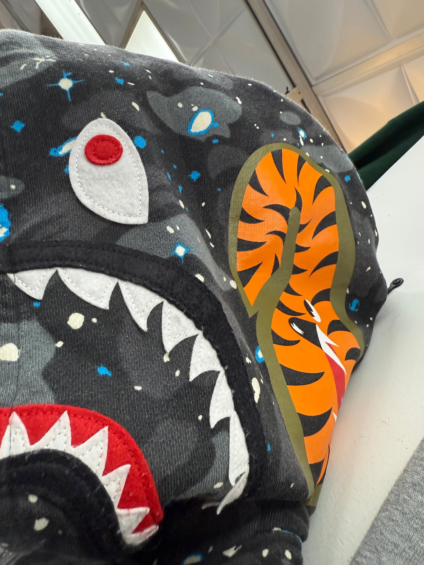 Bape Space Camo Shark Jacket