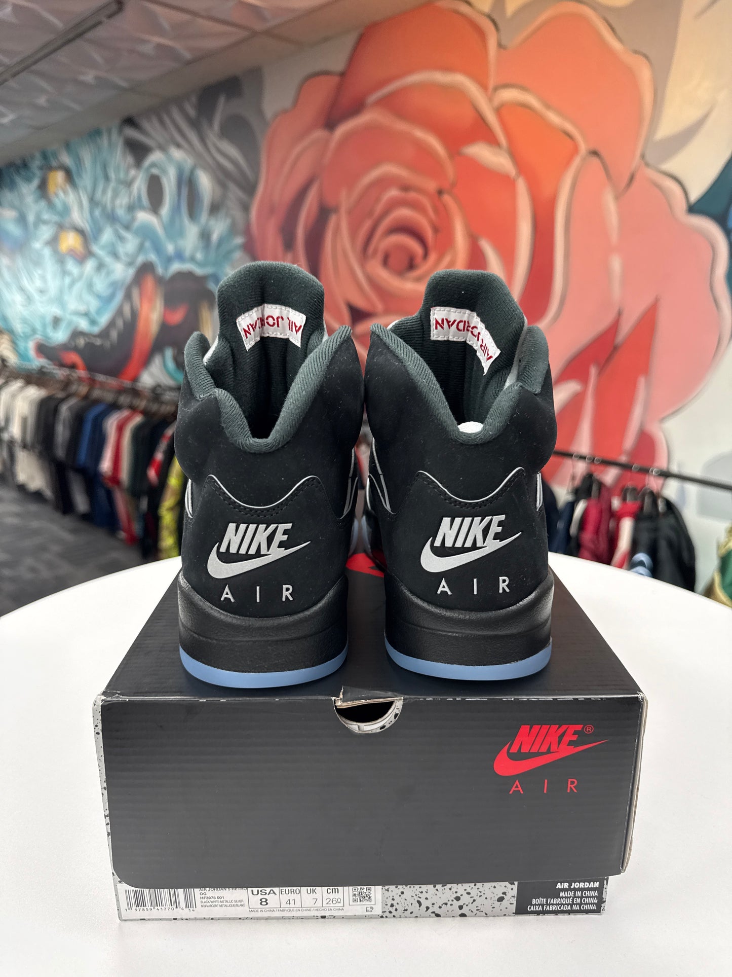 New Jordan 5 Black Metallic Reimagined