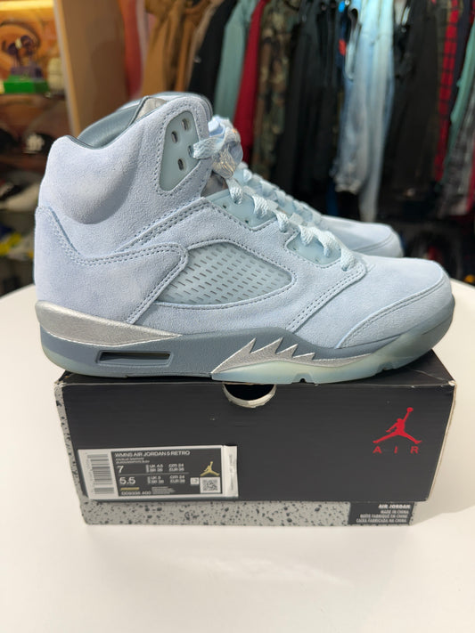 Preowned Bluebird Jordan 5