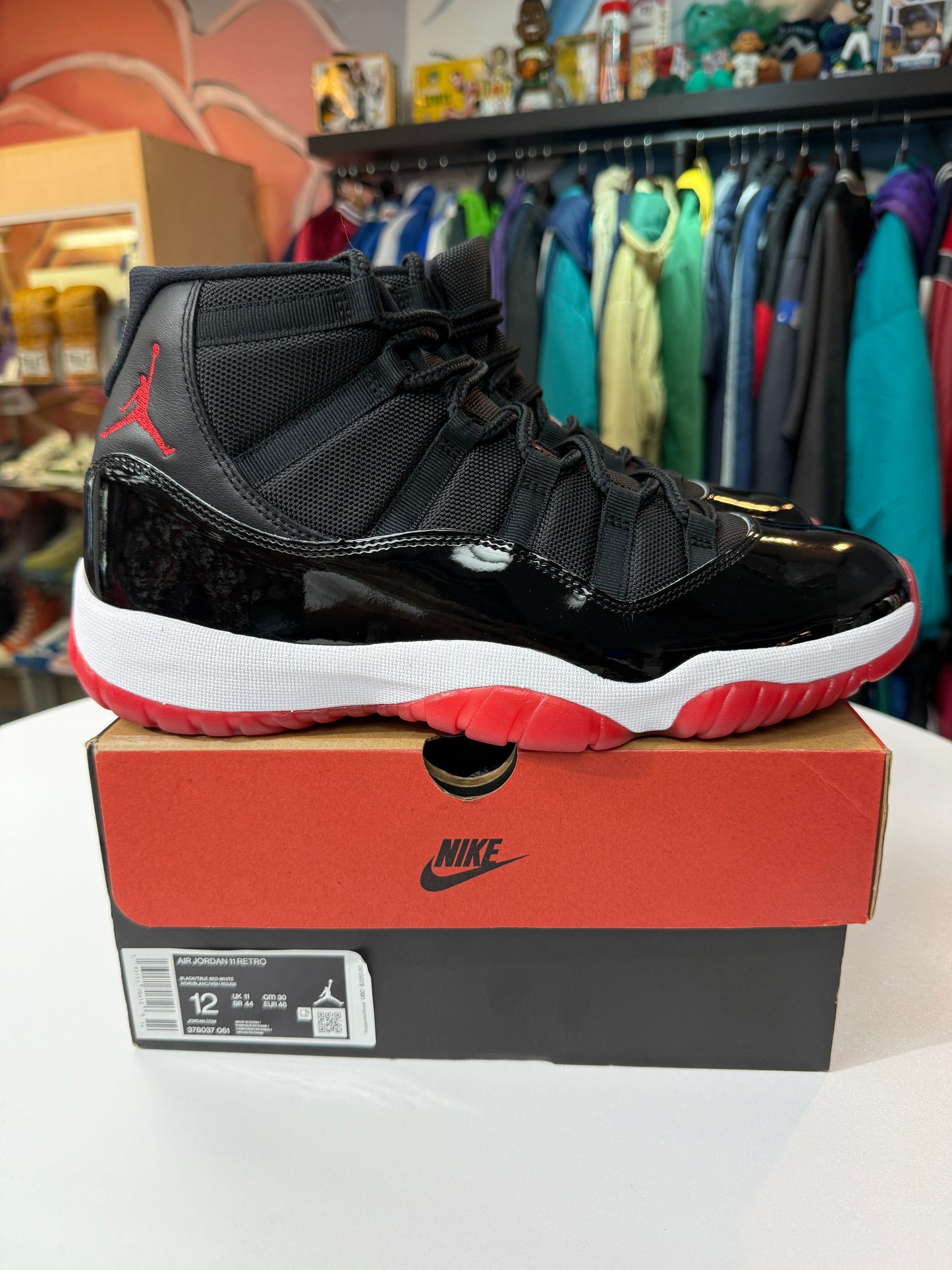 Preowned Playoffs Bred Jordan 11