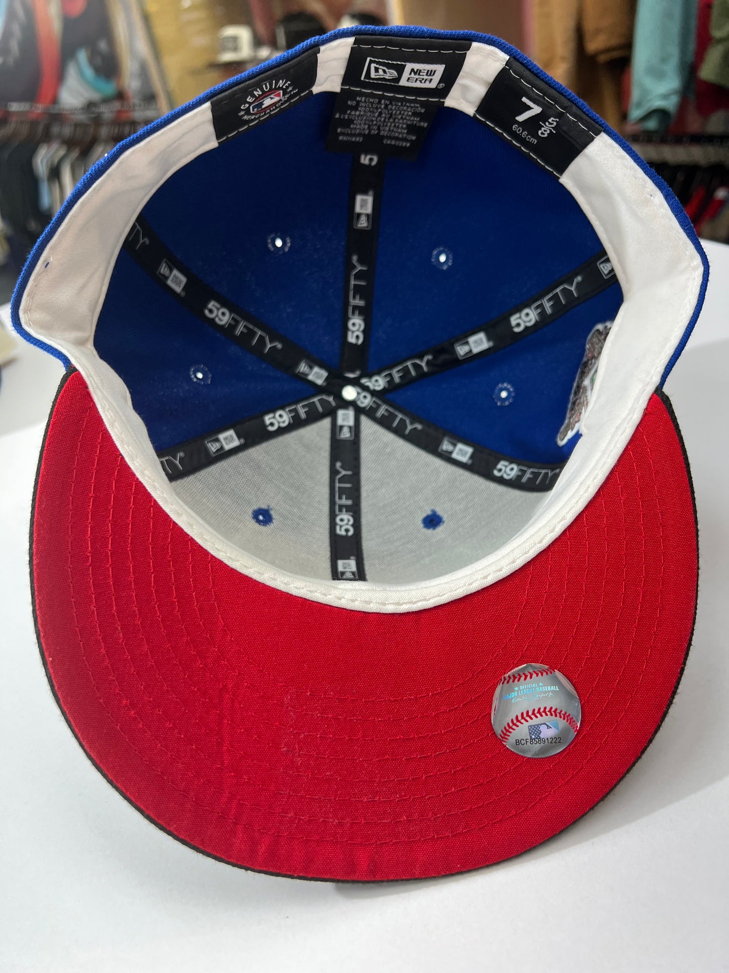 Toronto Blue Jays Royal Team Fitted Cap