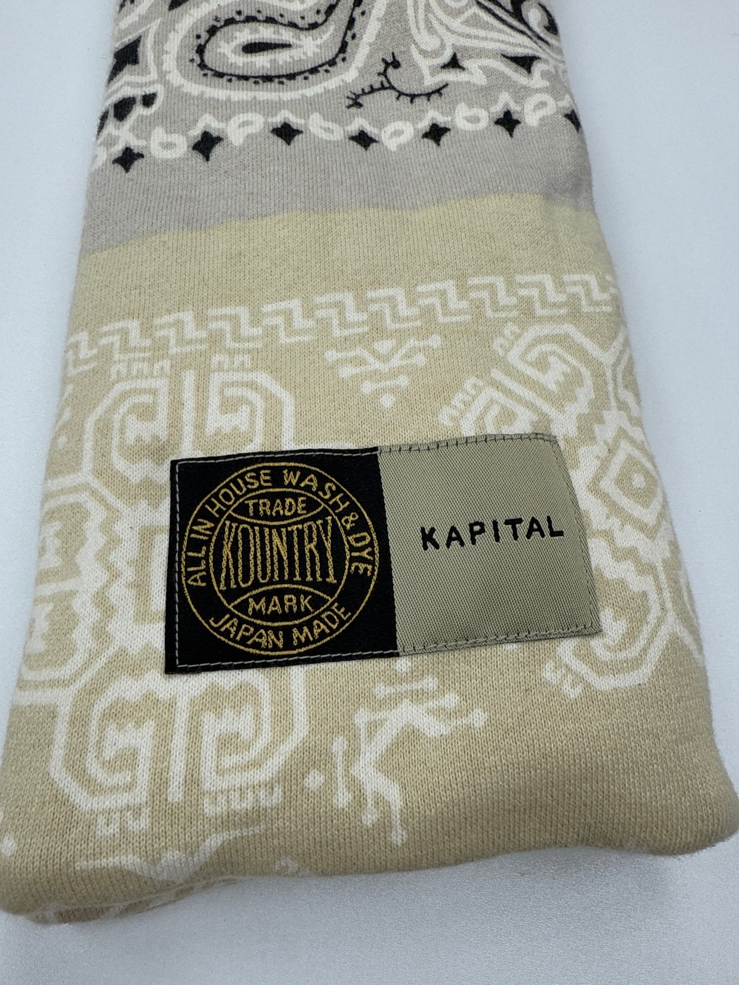 Kapital Kesa Bandana Print Scarf Hat