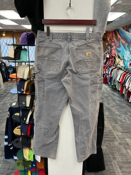 Carhartt Relaxed Fit Carpenter Pants Grey