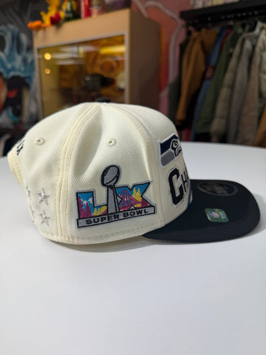 New Seahawks Super Bowl LX Youth Snap