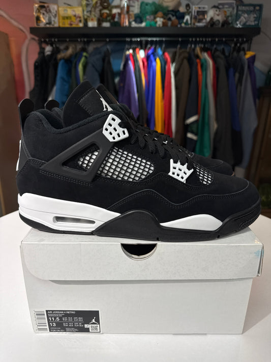 New Jordan 4 White Thunder