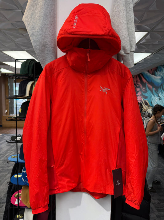 Arc’teryx Orange Atom Hooded Jacket