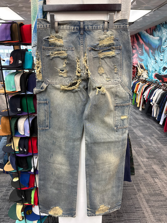 New GV Raspberry Hills Swiss Denim Double Knees