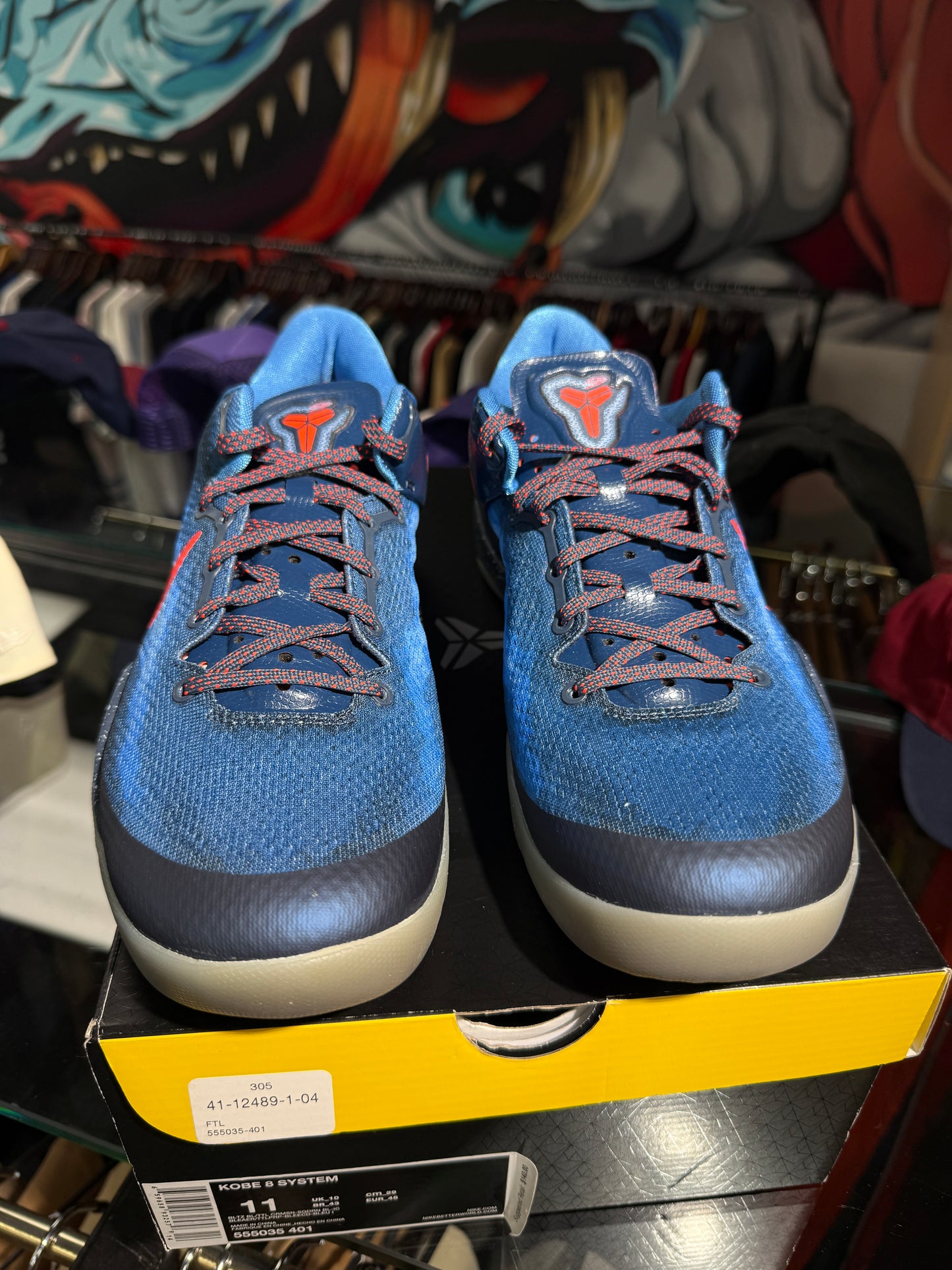 Preowned Blue Blitz Kobe 8