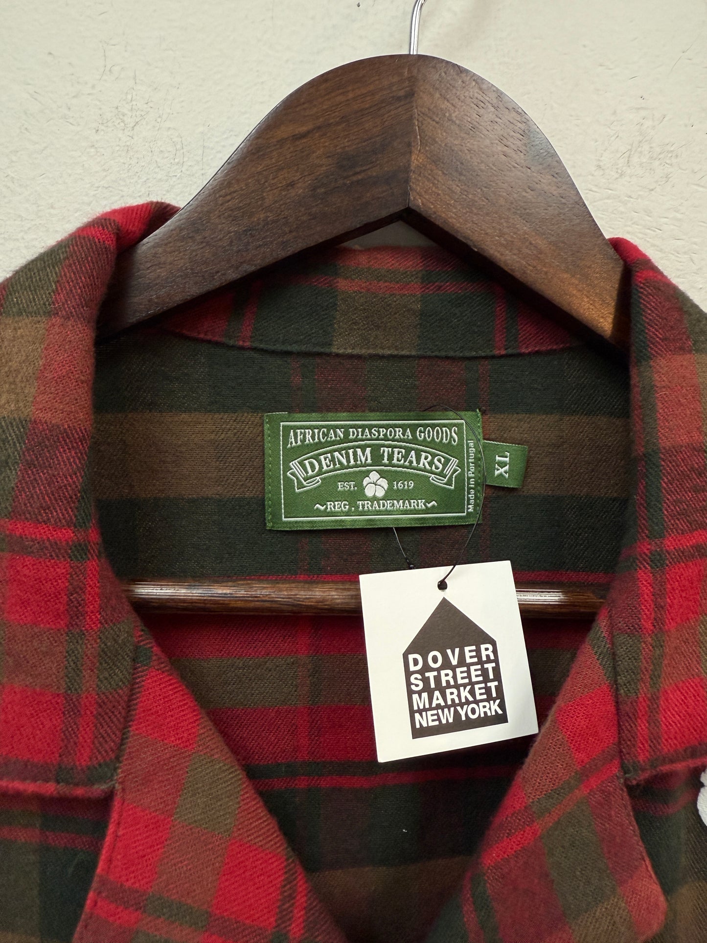 New Denim Tears Wreath Pajama Shirt