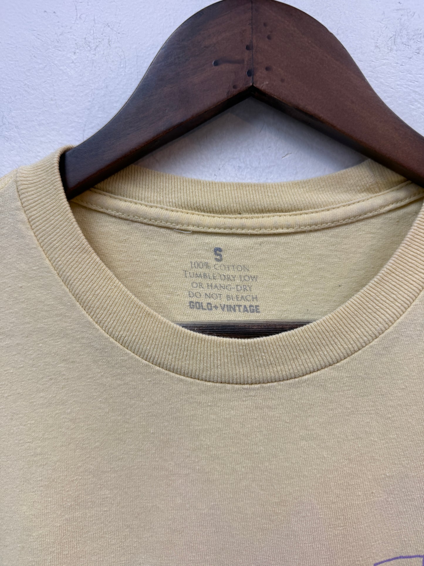 Gold+Vintage Yellow Tee