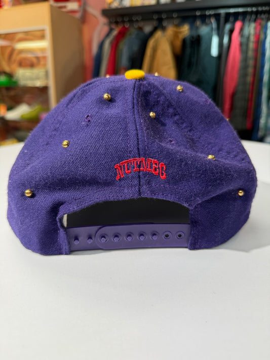 Vintage UW Chenille Patch Stud SnapBack