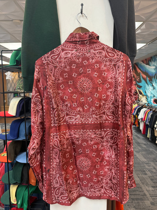 Golden Goose Badana Print Button Up